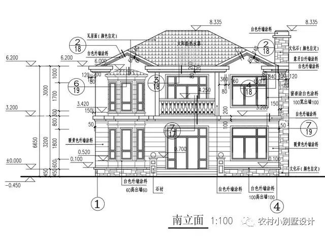 11X9米二層簡單農(nóng)村住宅圖，氣質(zhì)很適合農(nóng)村建