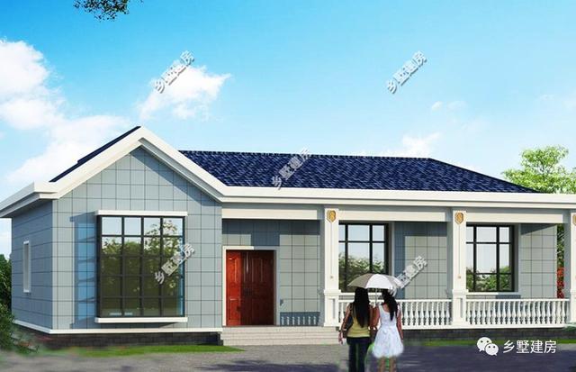 三棟農(nóng)村一層小平房，只需要11萬就能建成，不僅經(jīng)濟實用，外觀還好看到爆炸！