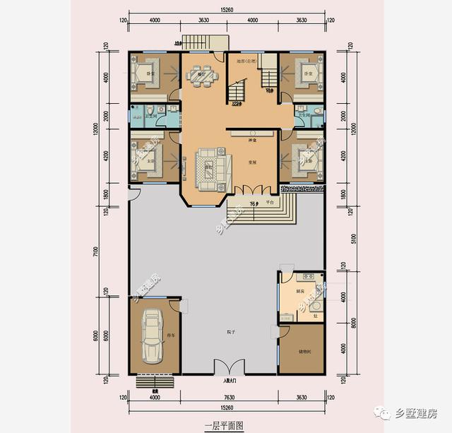 帶院子的二層農(nóng)村自建房，才是完美的別墅，誰會不喜歡呢？