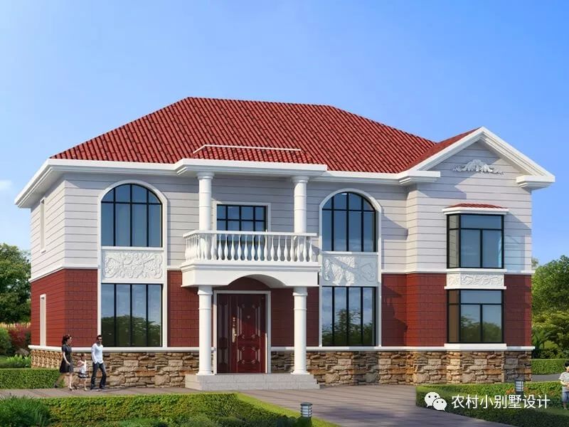 占地180平四間兩層小樓房設(shè)計(jì)圖，打造奢華美墅之范