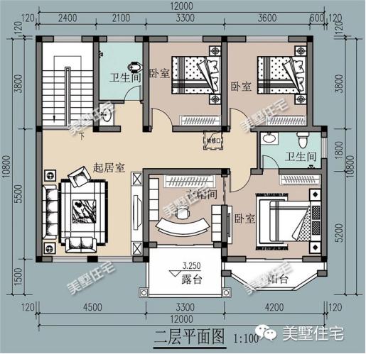 6款二層別墅設(shè)計(jì)圖，特意為小宅基地住戶設(shè)計(jì)，每套都戶型精美經(jīng)濟(jì)實(shí)用