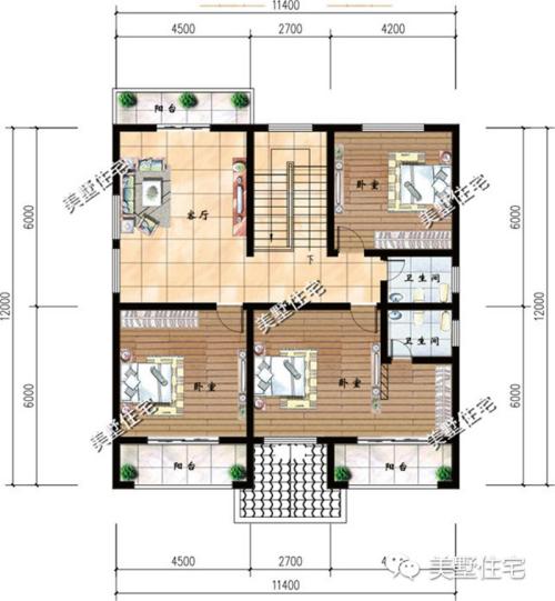 6款二層別墅設(shè)計(jì)圖，特意為小宅基地住戶設(shè)計(jì)，每套都戶型精美經(jīng)濟(jì)實(shí)用