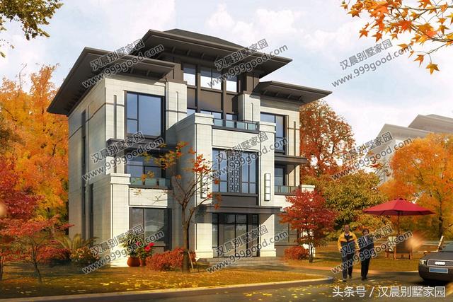 3款新式風(fēng)格別墅設(shè)計(jì)圖，每一款都很好看，滿足你對(duì)房子的所有幻想