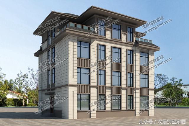 3款新式風(fēng)格別墅設(shè)計(jì)圖，每一款都很好看，滿足你對(duì)房子的所有幻想
