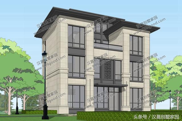 3款新式風(fēng)格別墅設(shè)計(jì)圖，每一款都很好看，滿足你對(duì)房子的所有幻想