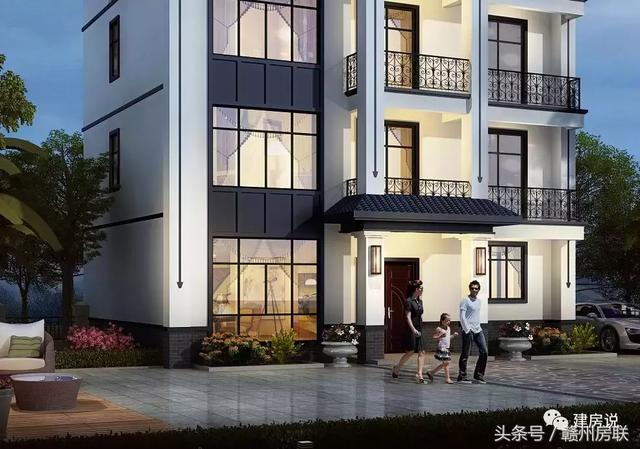 新中式別墅設計圖，建筑面積500平，配色經典大方，表現出東方文化的內斂氣質