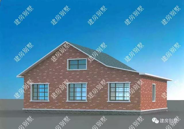 人人都建得起的一層別墅設(shè)計圖，可以建來給父母養(yǎng)老用