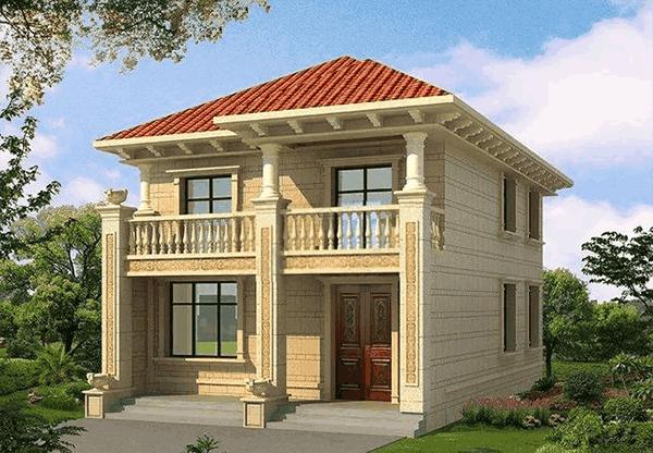 二層歐式別墅設(shè)計圖只需要20萬就能建成，你信嗎？面子里子都有。