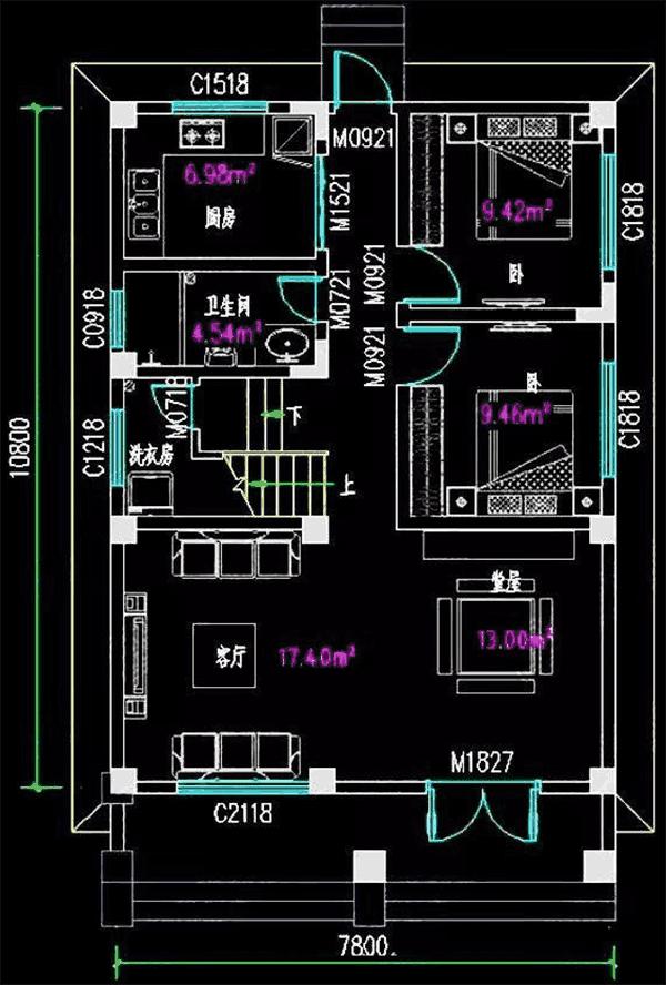 二層歐式別墅設(shè)計圖只需要20萬就能建成，你信嗎？面子里子都有。