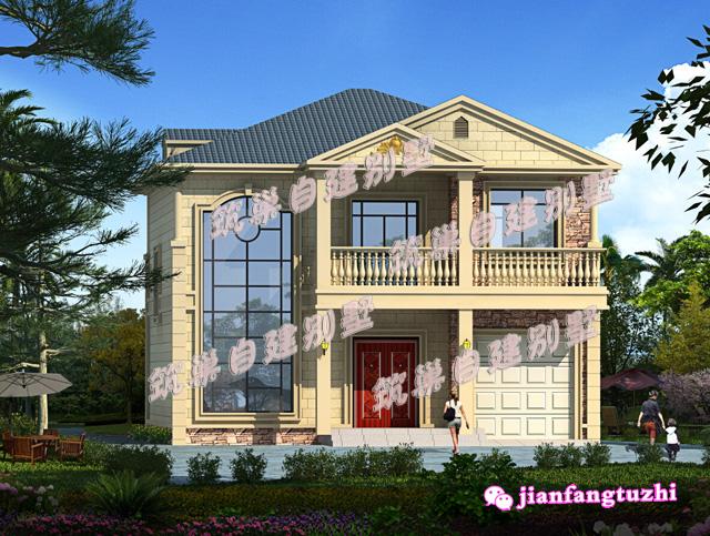 占地120平的二層農(nóng)村自建房，不僅外觀好看，室內(nèi)布局也非常好，主體造價(jià)才20萬(wàn)。