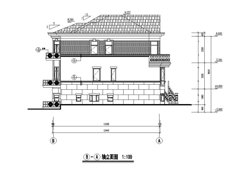 20x13米二層帶地下室別墅，復式客廳+雙車庫