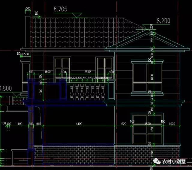 12x9米經(jīng)濟(jì)實用二層帶露臺農(nóng)村小樓房設(shè)計圖，推薦