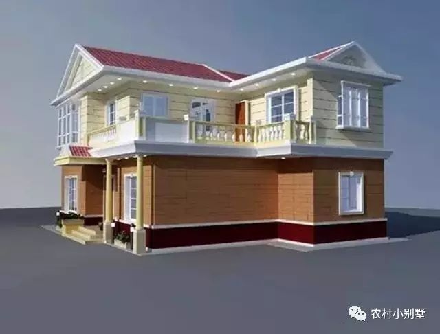 12x9米經(jīng)濟(jì)實用二層帶露臺農(nóng)村小樓房設(shè)計圖，推薦