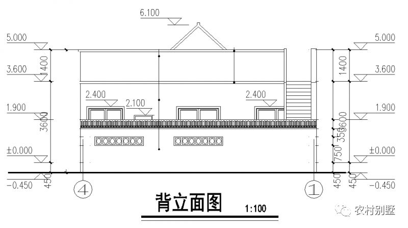 一層平屋頂農(nóng)村自建房設(shè)計(jì)圖，簡(jiǎn)單易造，主體10萬左右