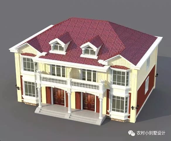 幾套農(nóng)村兄弟倆雙拼樓房設(shè)計(jì)圖，二層、三層都有