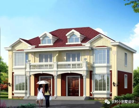 幾套農(nóng)村兄弟倆雙拼樓房設(shè)計(jì)圖，二層、三層都有