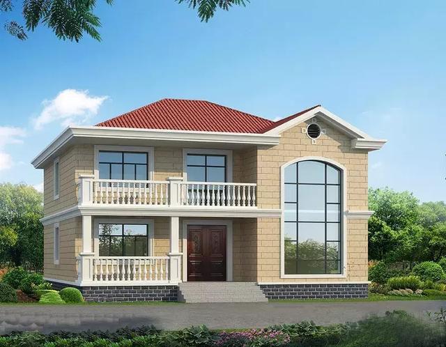 兩棟二層別墅設(shè)計(jì)圖，占地小，造價(jià)低，色彩絢麗，干凈明亮，相信你看了一定會(huì)喜歡。