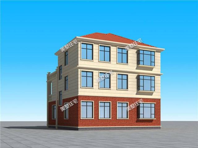 三層別墅設(shè)計(jì)圖，占地面積163平方米，布局好，功能全，還帶汗蒸房，你喜歡這樣的嗎？