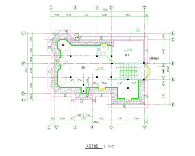 超經(jīng)典的二層歐式別墅設(shè)計(jì)圖，占地面積250平方米，非常時(shí)尚，你喜歡這樣的嗎？