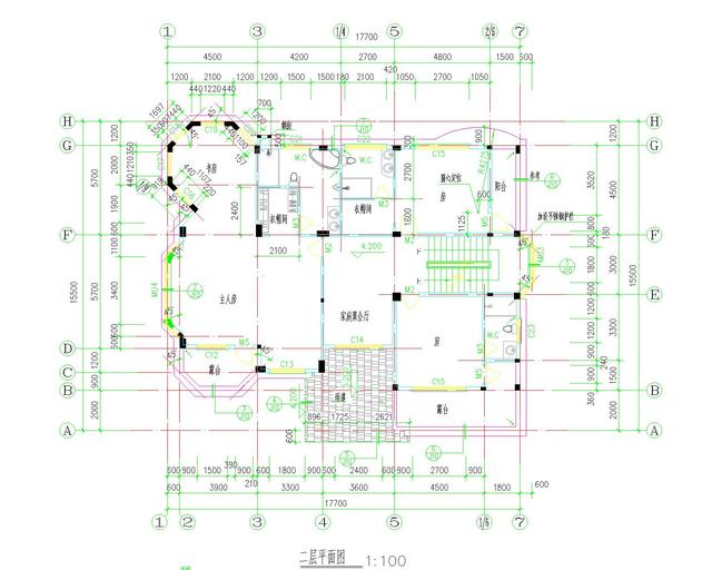 超經(jīng)典的二層歐式別墅設(shè)計(jì)圖，占地面積250平方米，非常時(shí)尚，你喜歡這樣的嗎？