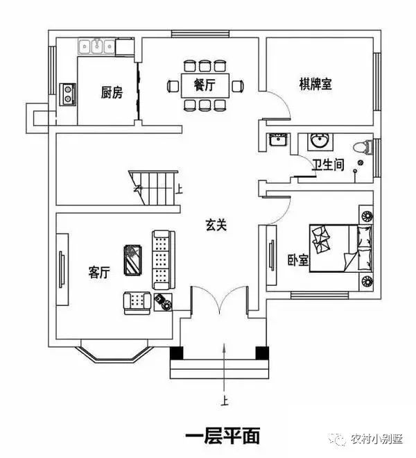 5套面寬10米左右的農(nóng)村二層小樓設(shè)計圖，個個都是精品