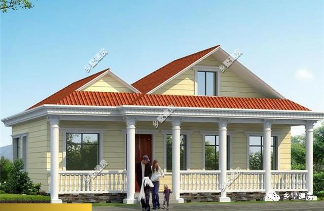 三棟一層別墅設(shè)計圖，造價都是15萬左右，輕輕松松就可以建成！