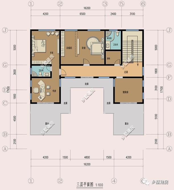 三層四合院式農(nóng)村自建房，大氣美觀，內(nèi)部結(jié)構(gòu)舒適寬敞，適合商用兩住，你值得擁有！
