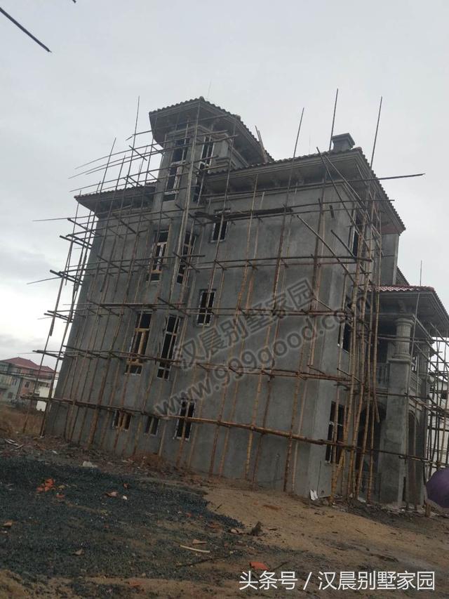 超級耐看的四層別墅設計圖，簡約時尚，不易過時，實景+效果圖+平面圖+裝修圖，完美！