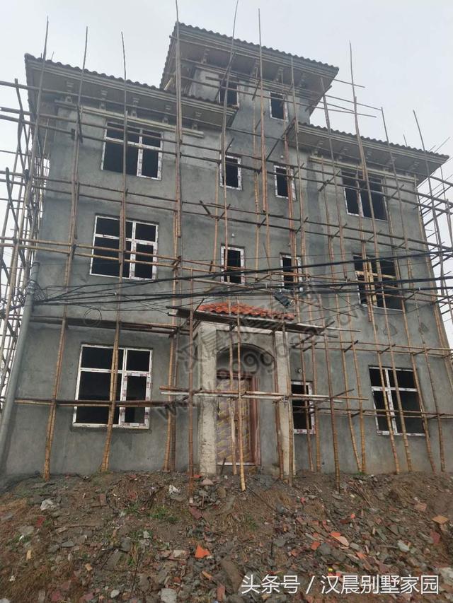 超級耐看的四層別墅設計圖，簡約時尚，不易過時，實景+效果圖+平面圖+裝修圖，完美！