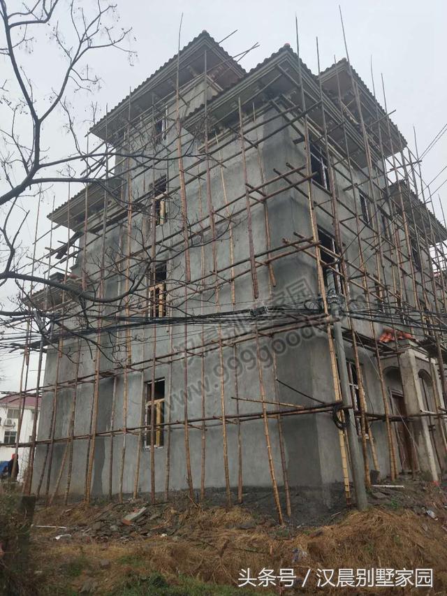 超級耐看的四層別墅設計圖，簡約時尚，不易過時，實景+效果圖+平面圖+裝修圖，完美！