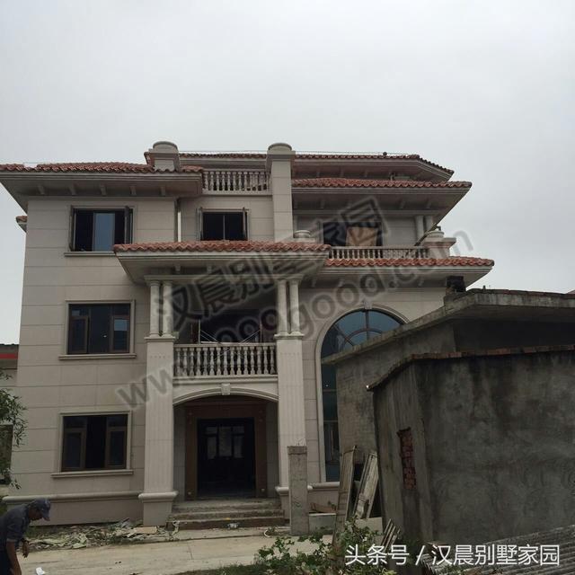 超級耐看的四層別墅設計圖，簡約時尚，不易過時，實景+效果圖+平面圖+裝修圖，完美！