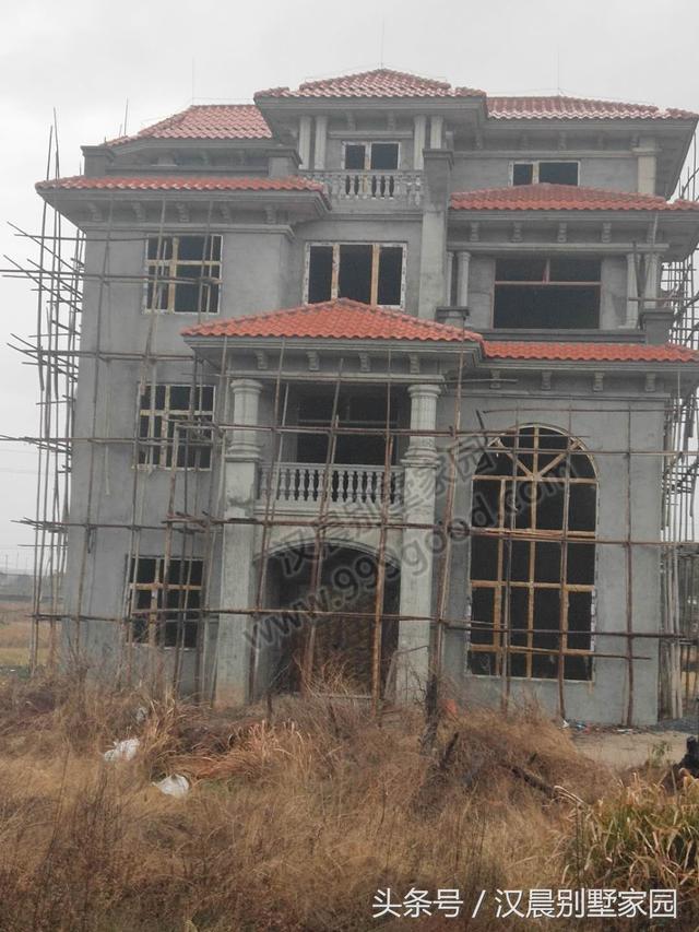 超級耐看的四層別墅設計圖，簡約時尚，不易過時，實景+效果圖+平面圖+裝修圖，完美！