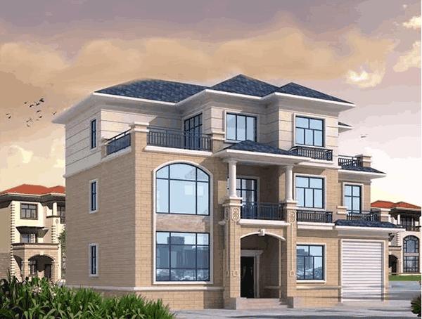 三層農(nóng)村別墅設計圖，造價35萬左右，設計感一流，簡單實用，分區(qū)明確