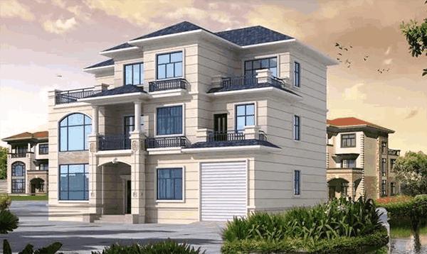 三層農(nóng)村別墅設計圖，造價35萬左右，設計感一流，簡單實用，分區(qū)明確