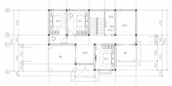 三層農(nóng)村別墅設計圖，造價35萬左右，設計感一流，簡單實用，分區(qū)明確