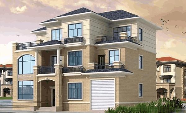 三層農(nóng)村別墅設計圖，造價35萬左右，設計感一流，簡單實用，分區(qū)明確