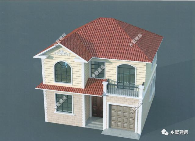 二層別墅設(shè)計圖，方正精致，美觀舒適，符合生活習(xí)慣