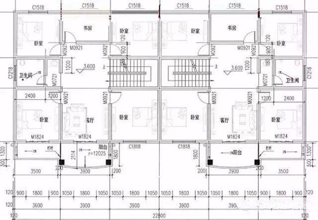 5款兄弟雙拼別墅設(shè)計圖，漂亮實(shí)用，節(jié)省造價，建一棟倍兒有面子
