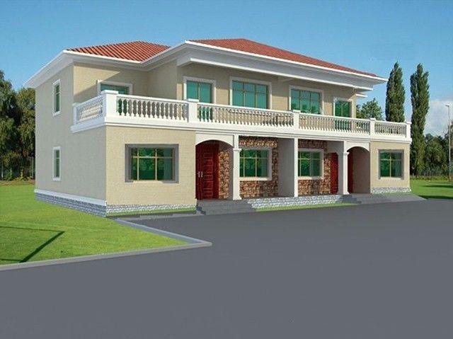 5款兄弟雙拼別墅設(shè)計圖，漂亮實(shí)用，節(jié)省造價，建一棟倍兒有面子