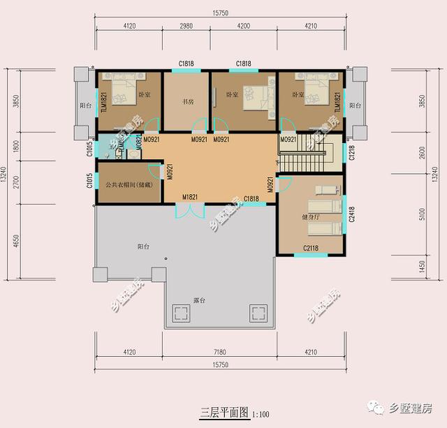 2款西式別墅設計圖送給大家，可以根據(jù)自己的喜好來建造調(diào)整