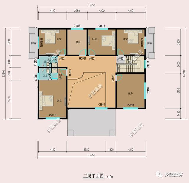 2款西式別墅設計圖送給大家，可以根據(jù)自己的喜好來建造調(diào)整