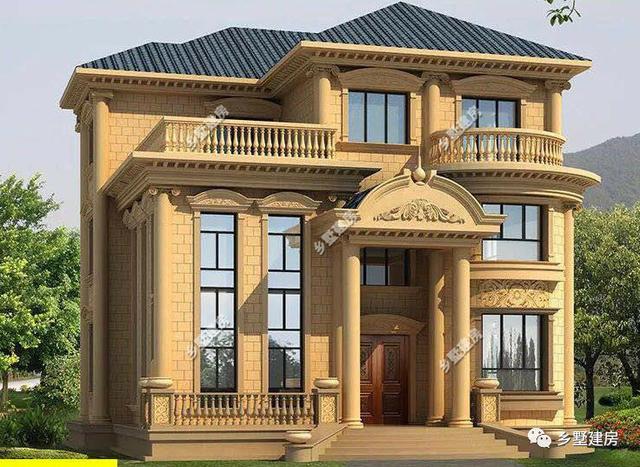 2款西式別墅設計圖送給大家，可以根據(jù)自己的喜好來建造調(diào)整