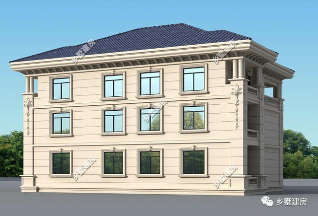 2款西式別墅設計圖送給大家，可以根據(jù)自己的喜好來建造調(diào)整