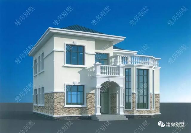 兩款二層農(nóng)村自建房，外觀精致，布局大氣，尤其是第二棟真的很洋氣了。