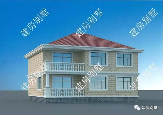 兩款二層農(nóng)村自建房，外觀精致，布局大氣，尤其是第二棟真的很洋氣了。