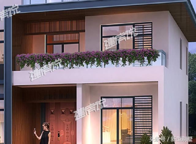 現(xiàn)代三層農(nóng)村別墅設(shè)計(jì)圖，好看又實(shí)惠，只要40萬(wàn)，很適合建在山水環(huán)繞、靜謐的鄉(xiāng)村。