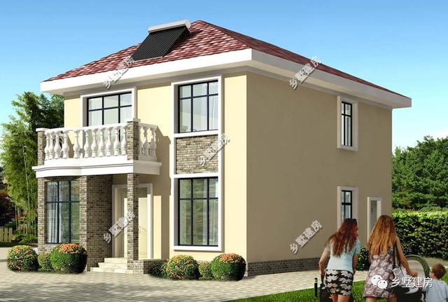 兩棟農(nóng)村自建房，一套是帶堂屋的，一套是便宜實用的，你中意哪套呀？