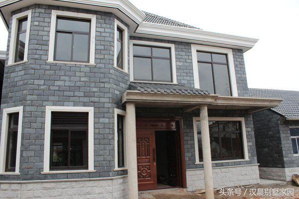 3款帶飄窗農村2層別墅設計圖，在農村要求經濟的條件下，不失為一個很好的建房選擇