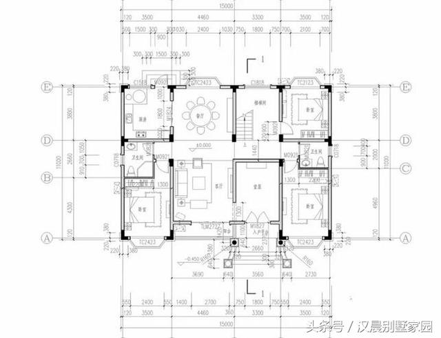 3款帶飄窗農村2層別墅設計圖，在農村要求經濟的條件下，不失為一個很好的建房選擇
