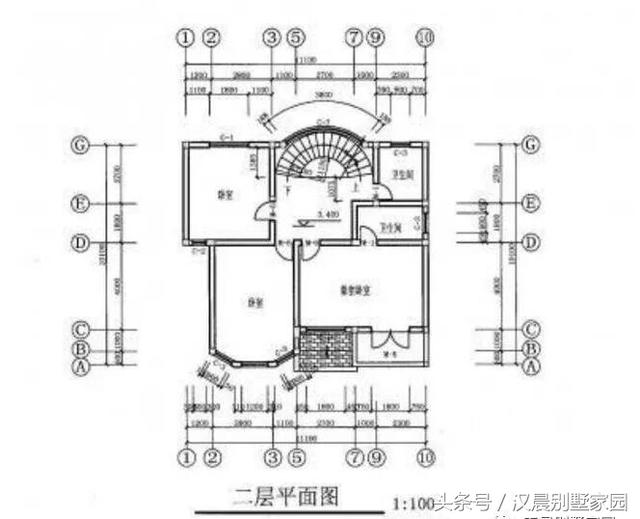 3款帶飄窗農村2層別墅設計圖，在農村要求經濟的條件下，不失為一個很好的建房選擇